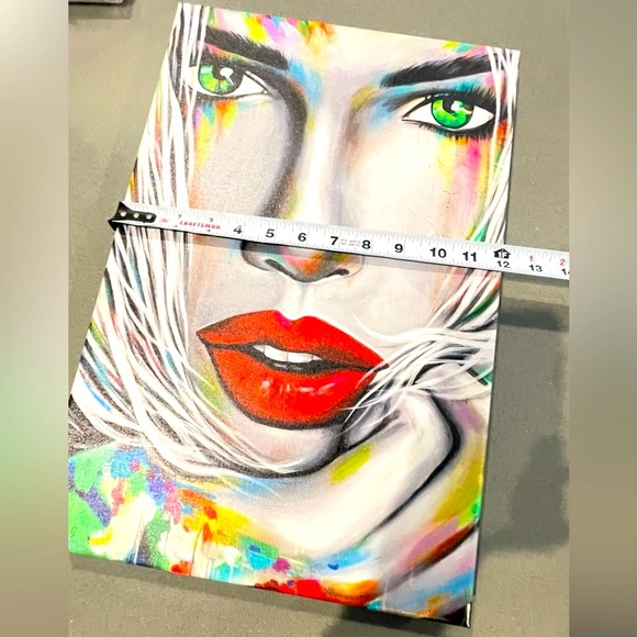 💕iCANVAS💕 Art By Natmir Lura -Beautiful canvas! W 12” W x 18” H - Picture 3 of 6